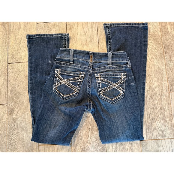 Ariat Denim - Ariat Denim Bootcut Jeans size 26 Short 26S Womens Boot Western Mid Rise 1963